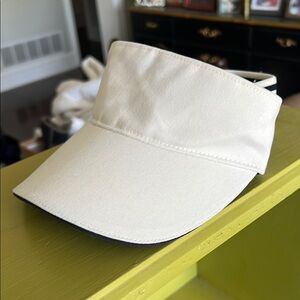 Tory Burch white Visor Cap